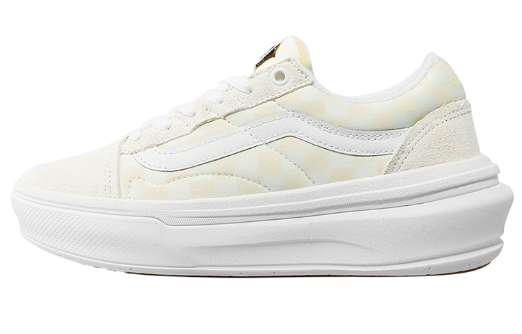 Buy Vans Old Skool Overt CC 舒適潮流 輕便耐磨防滑 低筒 滑板鞋 男女款 白色