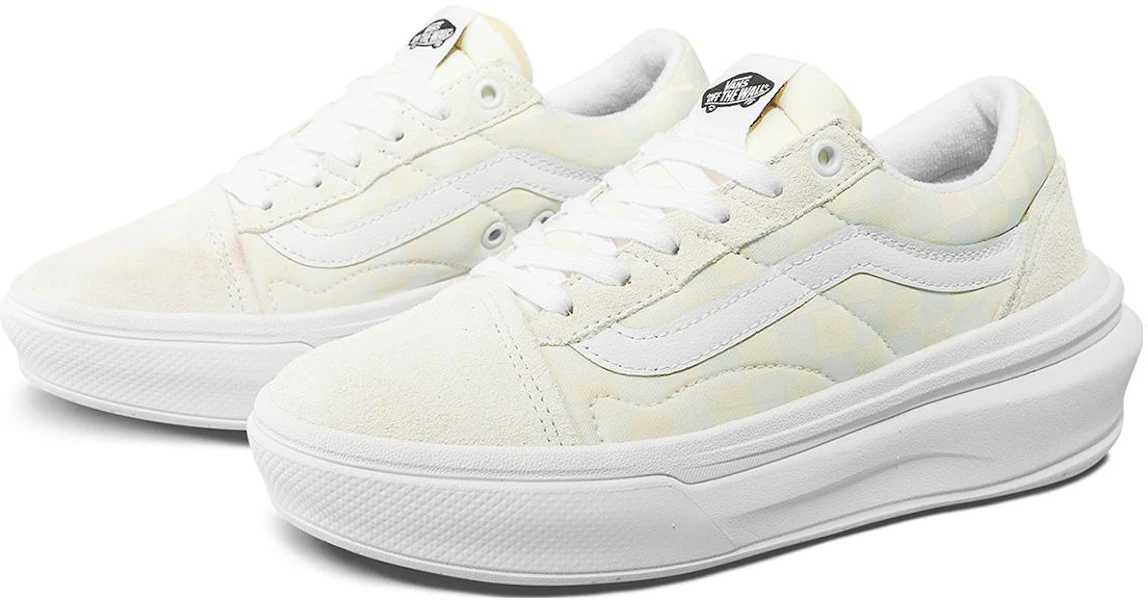 Vans Old Skool Overt ComfyCush 'Checkerboard - White' VN0A7Q5ETDC Lookbook Vans Old Skool Overt ComfyCush 'Checkerboard - White' VN0A7Q5ETDC