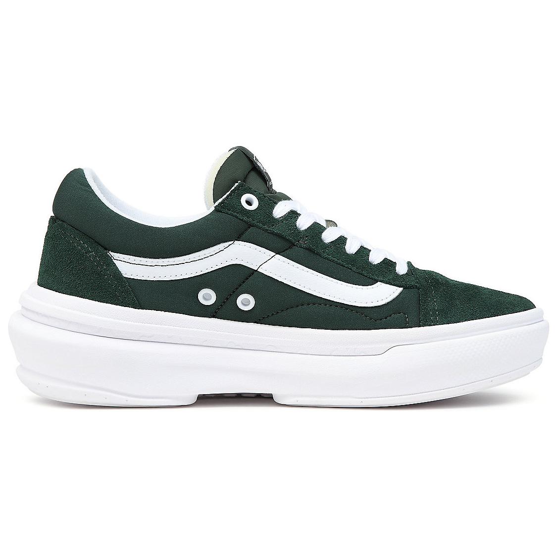Order Vans Old Skool Overt ComfyCush ''Dunkelgrün'' VN0A7Q5EDGY