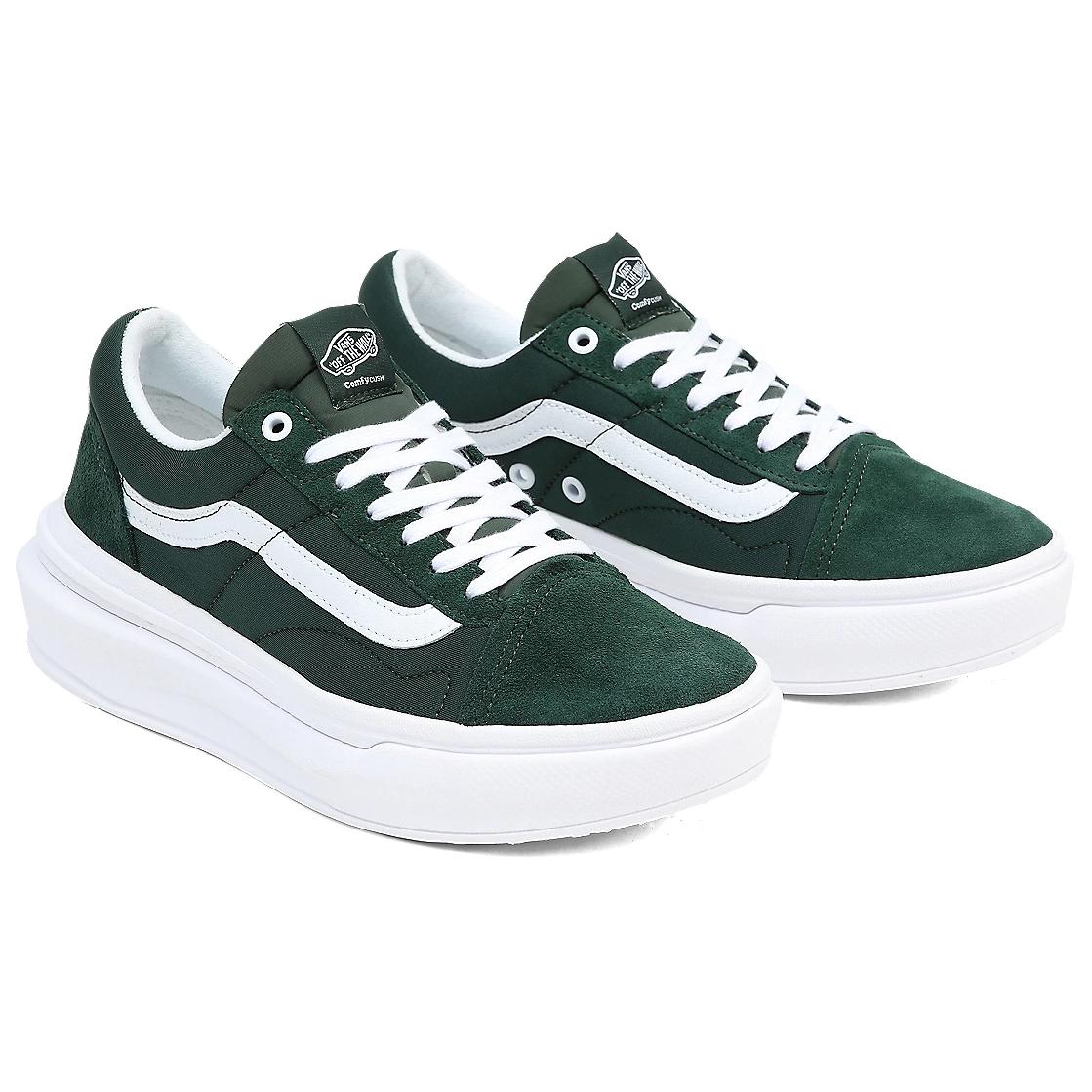 Lookbook Vans Old Skool Overt ComfyCush ''Dunkelgrün'' VN0A7Q5EDGY