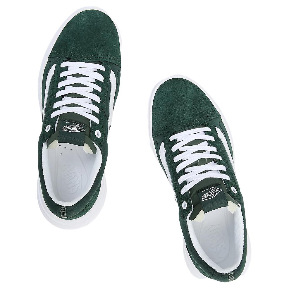 Shop Vans Old Skool Overt ComfyCush ''Dunkelgrün'' VN0A7Q5EDGY