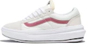 Buy Vans Old Skool 休閒舒適百搭防滑耐磨低幫板鞋 男女同款 米白紅