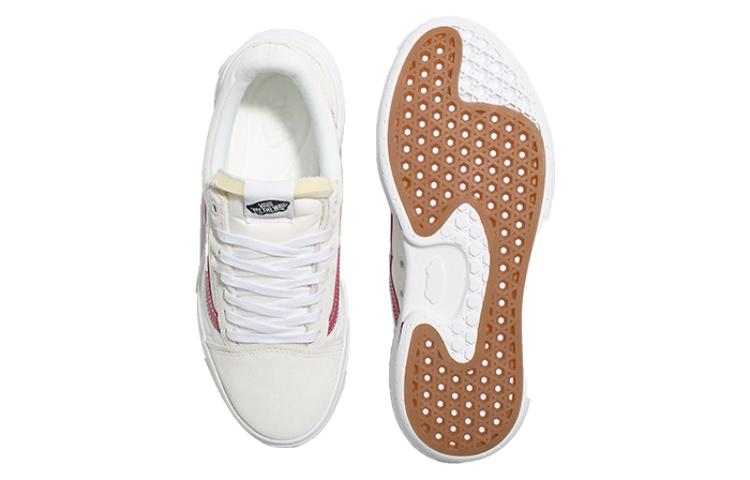 Purchase Vans Old Skool 休閒舒適百搭防滑耐磨低幫板鞋 男女同款 米白紅