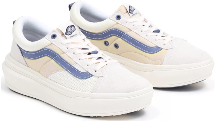 Vans Old Skool Overt Plus CC 'White Blue' VN0A4BVL7Z2 Lookbook Vans Old Skool Overt Plus CC 'White Blue' VN0A4BVL7Z2