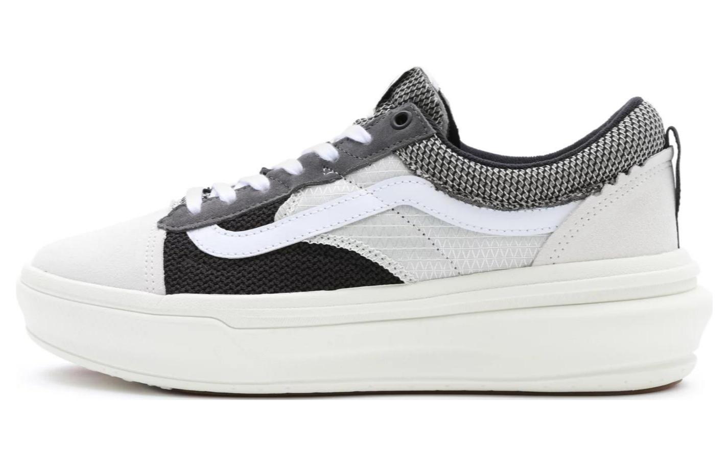 Vans Old Skool Overt Plus CC Shoes 'White Black' VN0A4BVLFS8