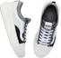 Shop Vans Old Skool Overt Plus CC 潮流休閒 防滑耐磨 低筒 板鞋 男女同款 白黑