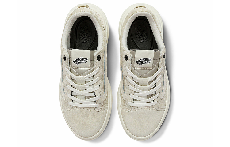Purchase Vans Old Skool Overt Plus CC 厚底休閒 防滑增高 低筒 板鞋 男女同款 燕麥色