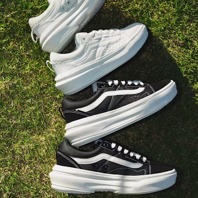 Vans Old Skool Overt Plus ComfyCush 'Black White' VN0A4BVL1KP 4