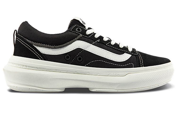 Lookbook Vans Old Skool Overt Plus ComfyCush 'Black White' VN0A4BVL1KP