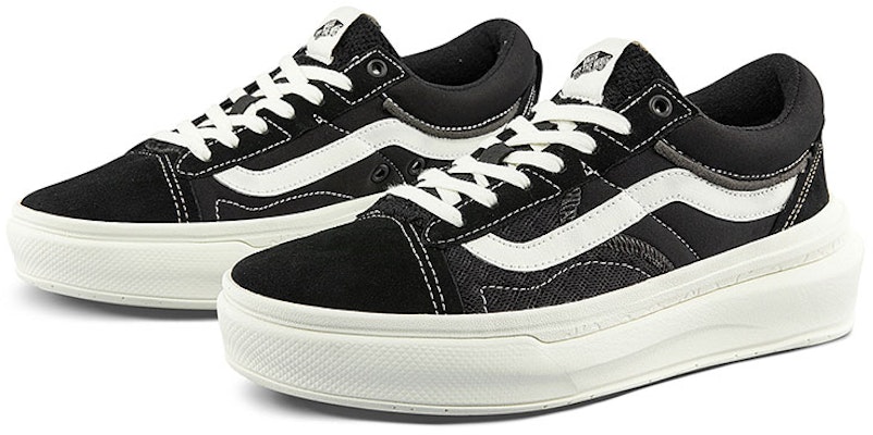 Vans Old Skool Overt Plus ComfyCush 'Black White' VN0A4BVL1KP Shop Vans Old Skool Overt Plus ComfyCush 'Black White' VN0A4BVL1KP