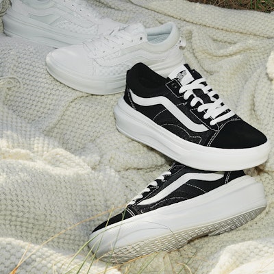Vans Old Skool Overt Plus ComfyCush '黑白' VN0A4BVL1KP Cheap Vans Old Skool Overt Plus ComfyCush '黑白' VN0A4BVL1KP