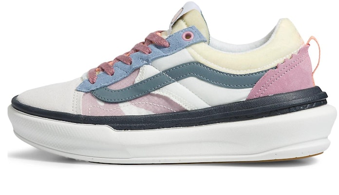 Vans Old Skool Overt Plus ComfyCush 'White Green Yellow' VN0A4BVLYQ1 Buy Vans Old Skool Overt Plus ComfyCush 'White Green Yellow' VN0A4BVLYQ1