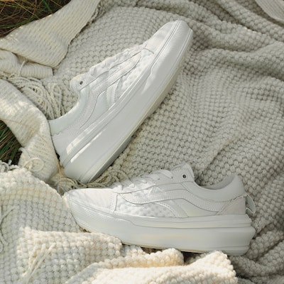 Vans Old Skool Overt Plus ComfyCush 'White Light Brown' VN0A4BVLQC5 Cheap Vans Old Skool Overt Plus ComfyCush 'White Light Brown' VN0A4BVLQC5