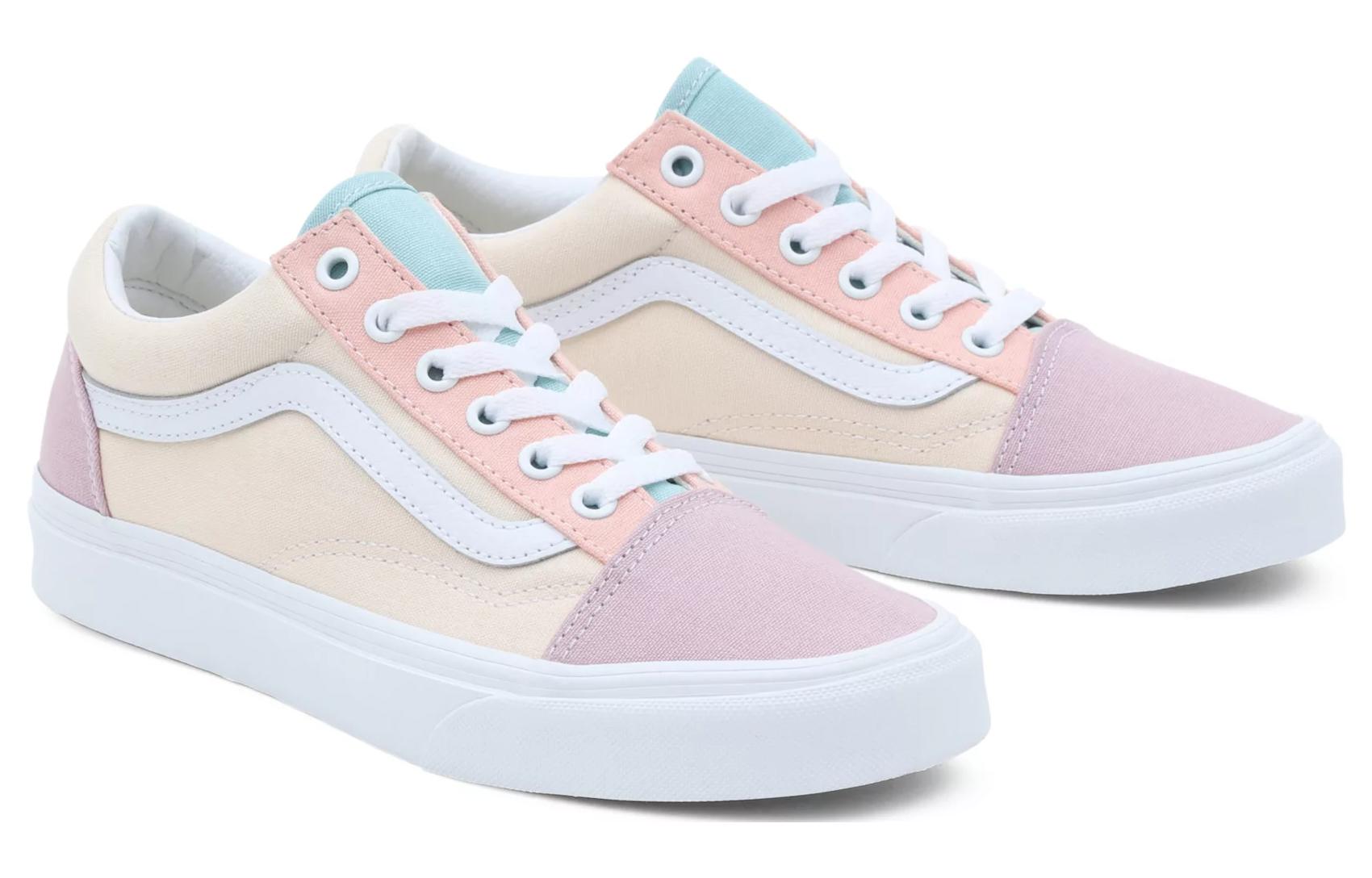 Lookbook 반스 올드스쿨 파스텔 블록 (or) 파스텔 반스 올드스쿨 VN0007NTBS5