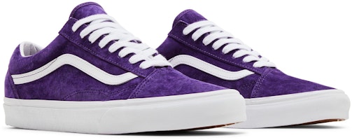 Cheap Vans Old Skool 豬皮麂皮 流行休閒 防滑耐磨 低筒 滑板鞋 男女款 紫色