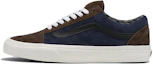 Buy Vans Old Skool 猪皮麂皮鞋 '蓝棕色' VN0007NTBF1