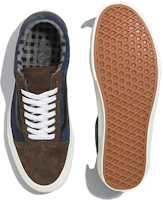 Shop Vans Old Skool 防滑耐磨 低筒 滑板鞋 男女款 藍棕