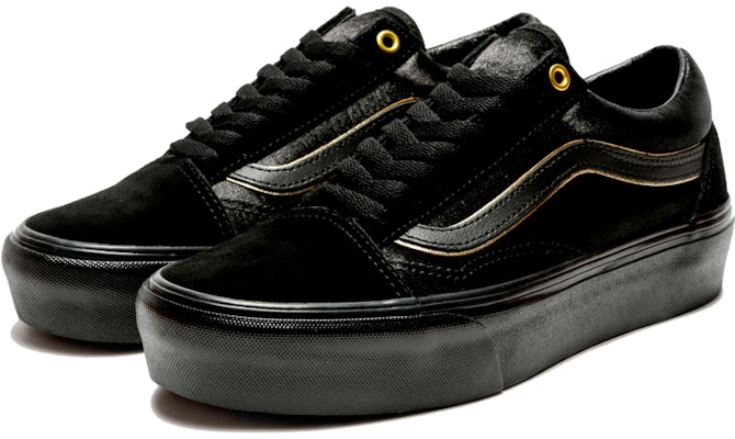 Vans Old Skool Platform 'Hitam Emas' VN0A3B3UZX1 Order Vans Old Skool Platform 'Hitam Emas' VN0A3B3UZX1