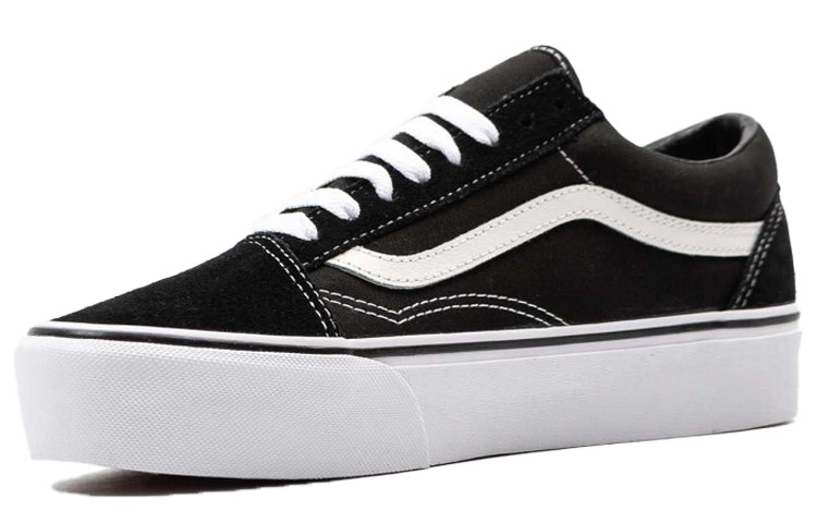Lookbook Vans Old Skool Platform 'Black White' VN0A3B3UY28