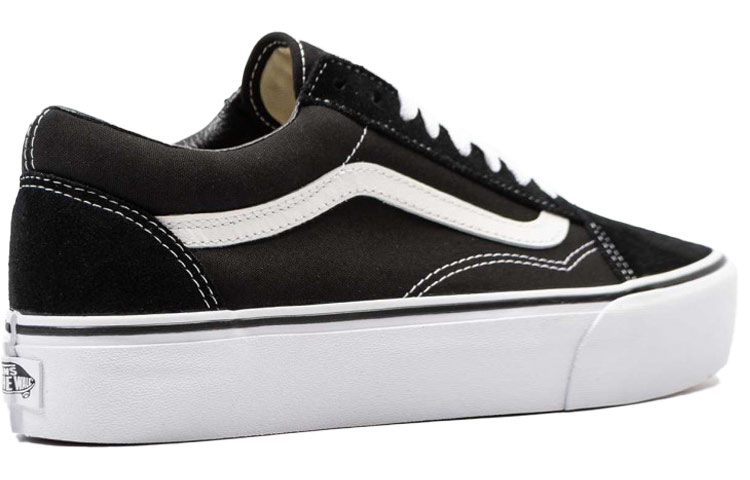 Shop Vans Old Skool Platform 'Black White' VN0A3B3UY28