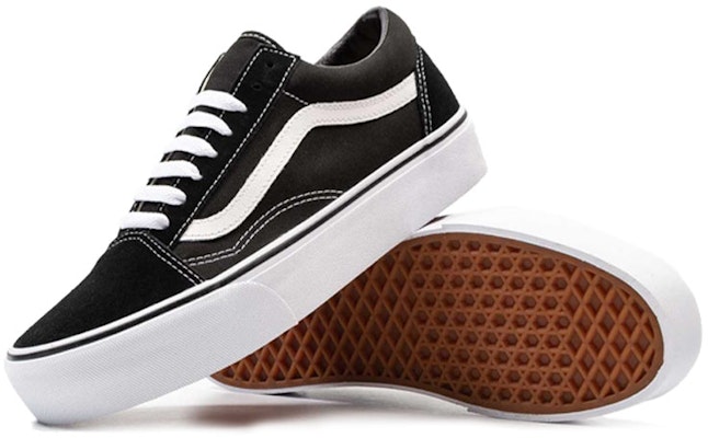 Vans Old Skool Platform 'Black White' VN0A3B3UY28 Details for Vans Old Skool Platform 'Black White' VN0A3B3UY28