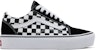 Vans Old Skool Platform 'Hitam Putih Checkerboard' VN0A3B3UHRK