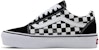 Vans Old Skool Platform 'Hitam Putih Checkerboard' VN0A3B3UHRK