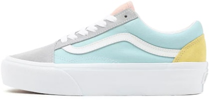 Vans Colour Block Old Skool Platform 'Blue Gray Pink' VN0A5KRG8OJ Vans Colour Block Old Skool Platform 'Blue Gray Pink' VN0A5KRG8OJ
