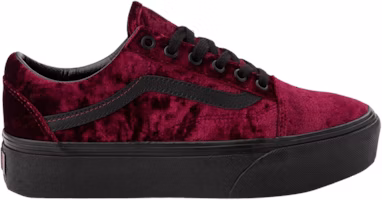 Vans Old Skool Platform 'Crushed Velvet - Burnt Russet' VN0A3B3UBCA Vans Old Skool Platform 'Crushed Velvet - Burnt Russet' VN0A3B3UBCA