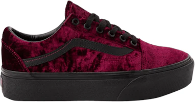 Vans Old Skool Platform 'Crushed Velvet - Burnt Russet' VN0A3B3UBCA Vans Old Skool Platform 'Crushed Velvet - Burnt Russet' VN0A3B3UBCA