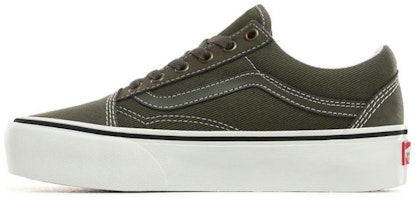 Vans OLD SKOOL PLATFORM 'Green White' VN0A3B3UVTF Vans OLD SKOOL PLATFORM 'Green White' VN0A3B3UVTF