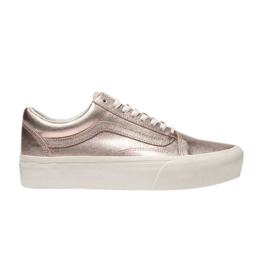 Vans Old Skool Platform 'Metallic Rose Gold' VN0A3B3URG4