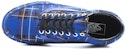 Vans Old Skool Platform 'Patent Plaid Biru Limoges' VN0A3B3U2TM