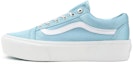 Buy Vans Unisex Sparkle Check Old Skool Platform Sneakers Blue VN0A5KRGA44