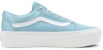Vans Unisex Sparkle Check Old Skool Platform Sneakers Blue VN0A5KRGA44