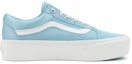 Order Vans Unisex Sparkle Check Old Skool Platform Sneakers Blue VN0A5KRGA44