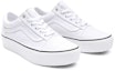Lookbook Vans Old Skool Platform 'Tonal Checkerboard - Putih' VN0A3B3U42B