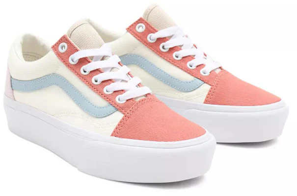Vans Old Skool增高鞋底“Twill - Pastel Block” VN0A5KX99MK Lookbook Vans Old Skool增高鞋底“Twill - Pastel Block” VN0A5KX99MK