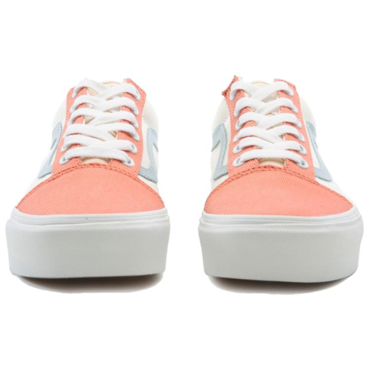 Shop Vans Old Skool增高鞋底“Twill - Pastel Block” VN0A5KX99MK