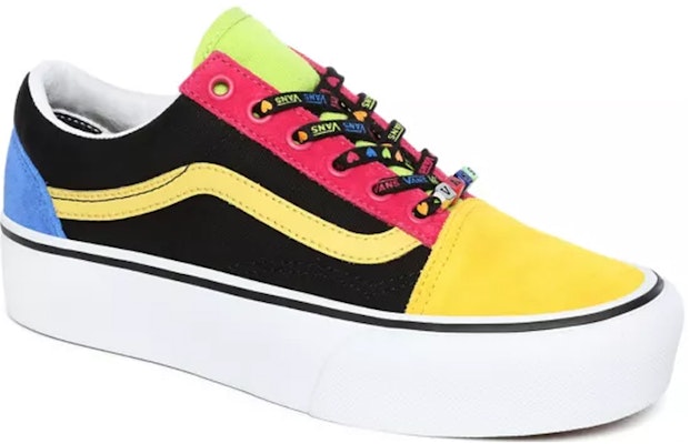 Vans Old Skool厚底鞋 '串珠款' VN0A3B3U21X Lookbook Vans Old Skool厚底鞋 '串珠款' VN0A3B3U21X