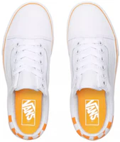 Shop Vans Old Skool 厚底 女款 白橘