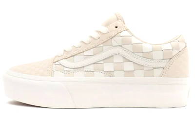 Vans Old Skool Platform 'Woven - Blanc De Blanc'