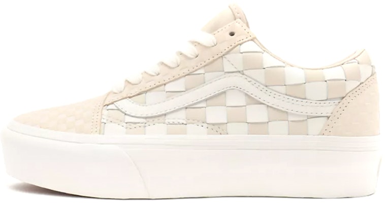 Vans Old Skool Platform 'Woven - Blanc De Blanc' VN0A5KX99GY Buy Vans Old Skool Platform 'Woven - Blanc De Blanc' VN0A5KX99GY