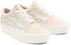 Lookbook Vans Old Skool Platform 'Woven - Blanc De Blanc' Wanita VN0A5KX99GY