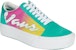 Vans Old Skool Platform Logo 'Hijau Ungu Kuning' VN0A5KRGB68