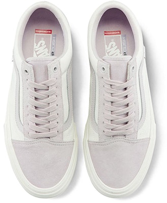 Vans Old Skool Powder White 'Pink Blue' VN0A5FCB3MG Lookbook Vans Old Skool Powder White 'Pink Blue' VN0A5FCB3MG