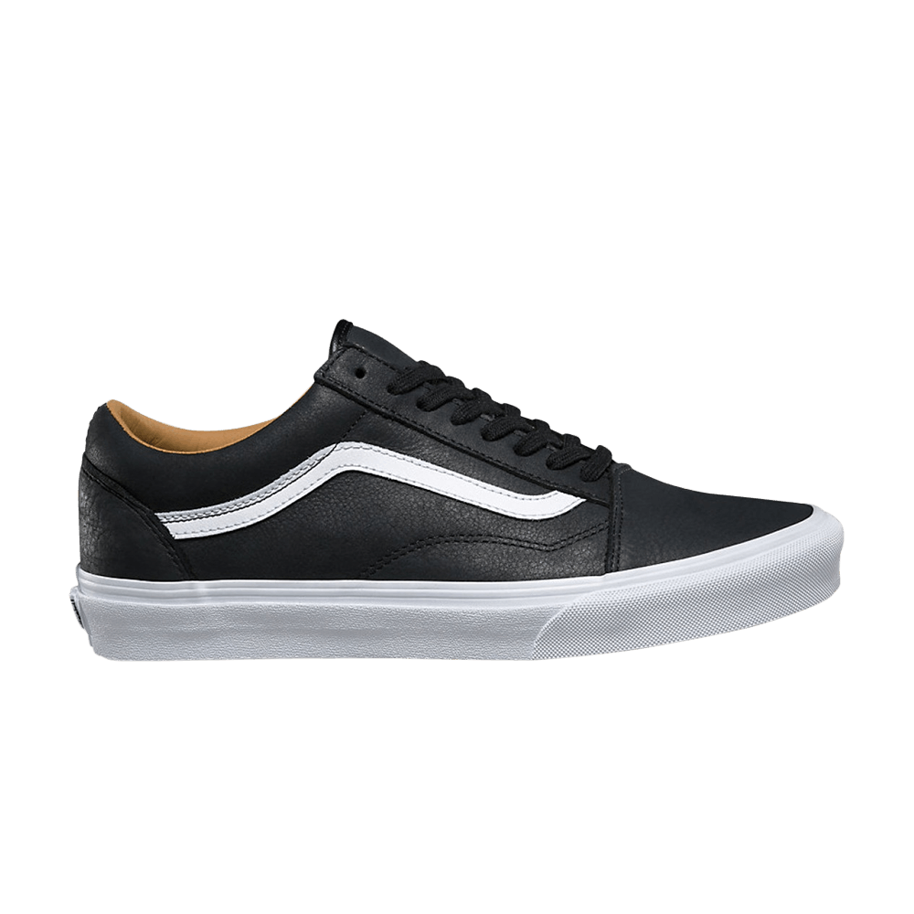 Buy Vans Old Skool Premium Leder ''Schwarz True Weiß'' VN0A38G1II7