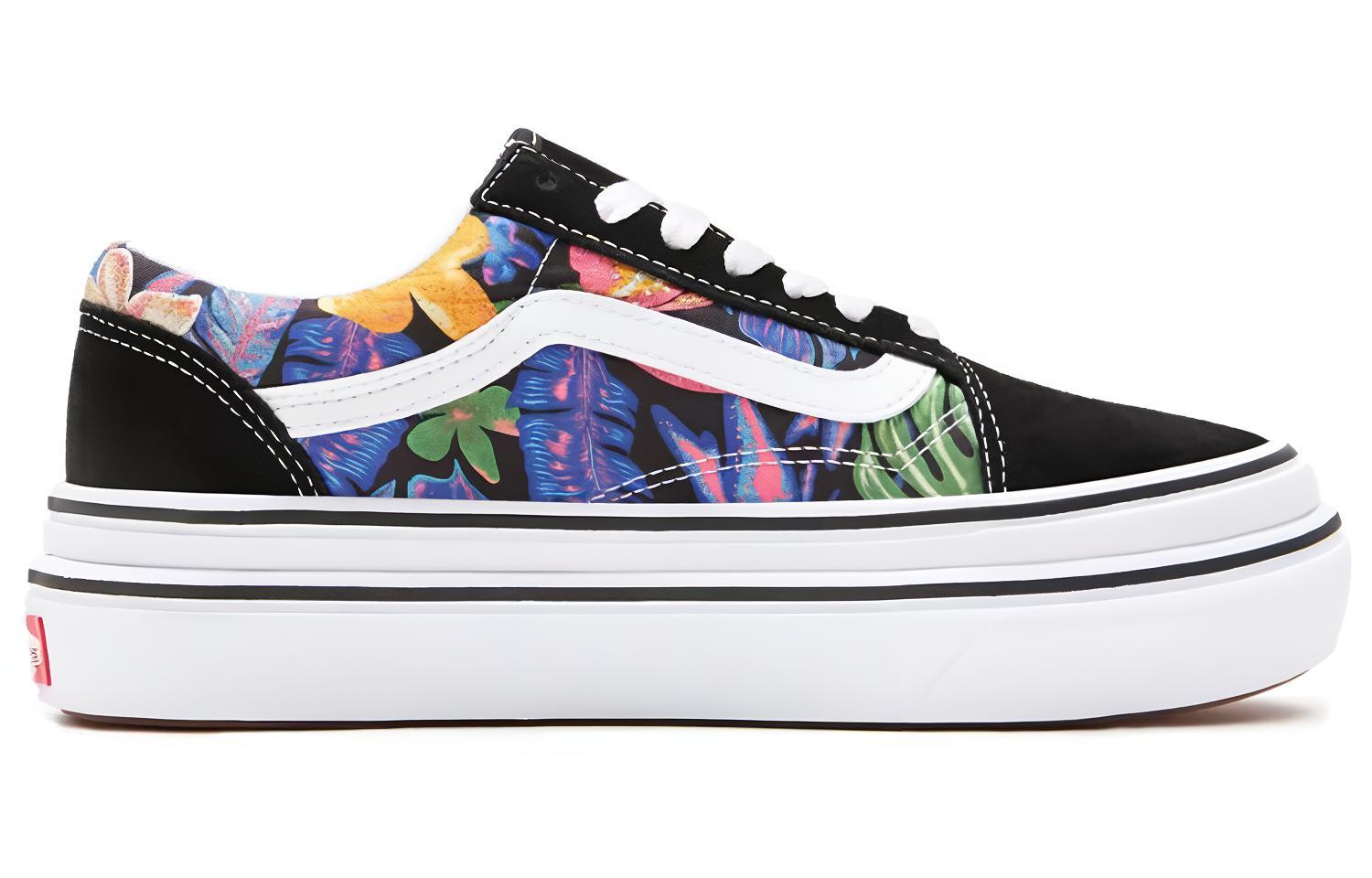 Order Vans Old Skool Cetak Hitam VN0A4UUN4ZZ