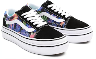 Vans 老学校印花黑色鞋 VN0A4UUN4ZZ Lookbook Vans 老学校印花黑色鞋 VN0A4UUN4ZZ