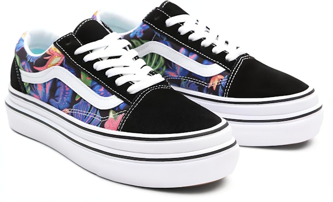 Vans 老学校印花黑色鞋 VN0A4UUN4ZZ Lookbook Vans 老学校印花黑色鞋 VN0A4UUN4ZZ
